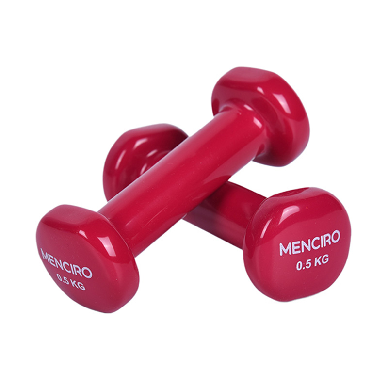 0,5 kg perusvinyylipinnoitettu käsipaino